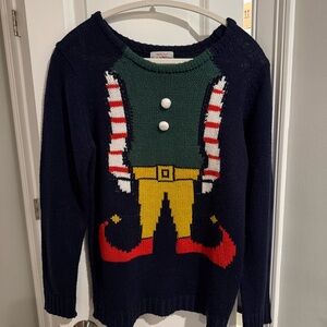 Ugly Christmas Sweater, Elf Design, 60 % cotton